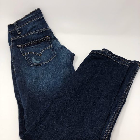 Levis 511 Boy's Patchwork Jeans Blue - Picture 7 of 8